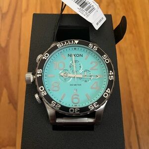 Nixon Men's Aqua Chronograph Watch